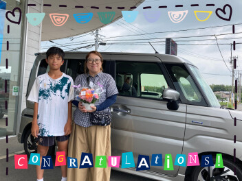 ☆ご納車おめでとうございます☆